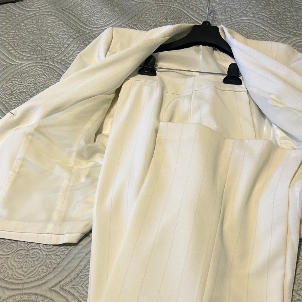 Elegant White Women's Suit by - Picture 5 of 5